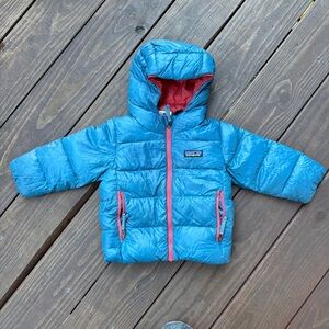 PATAGONIA - Blue Hi Loft Down Puffy